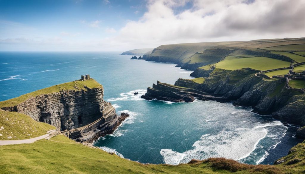 Tintagel Castle and The Minack Theatre Tintagel Castle and The Minack Theatre