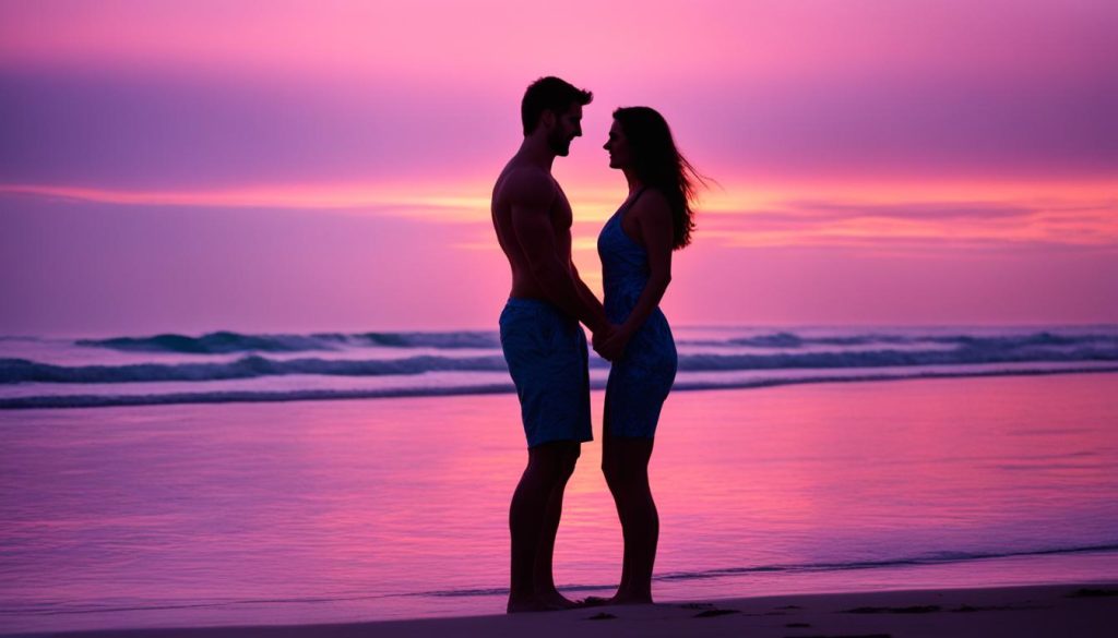 Adam Collard and Laura Woods