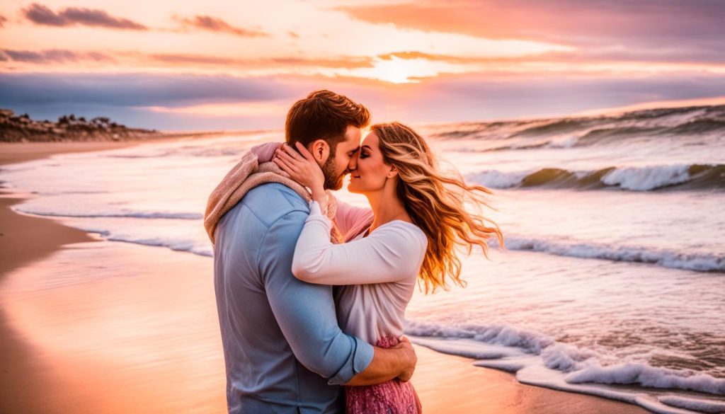 Adam Collard and Laura Woods' romantic journey