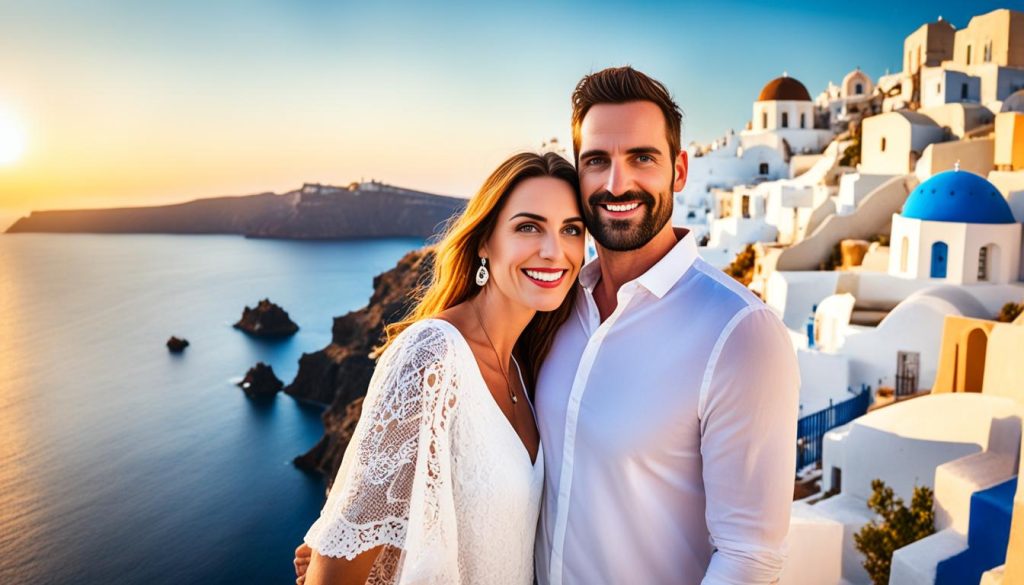 Greek honeymoon destination