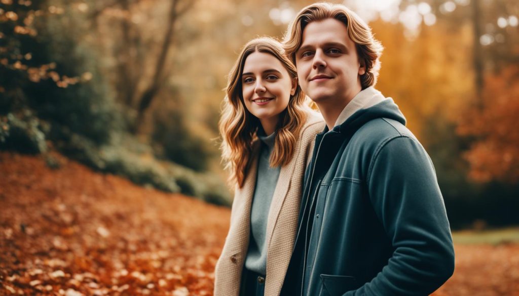 Lewis Capaldi with Ellie MacDowell Lewis Capaldi with Ellie MacDowell