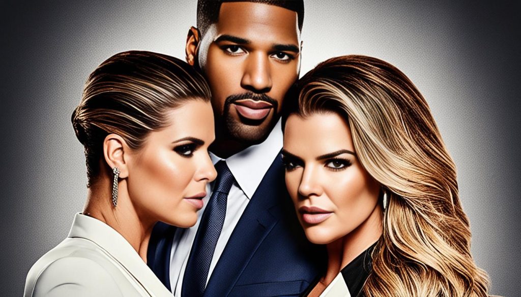 Tristan Thompson and Khloe Kardashian Tristan Thompson and Khloe Kardashian