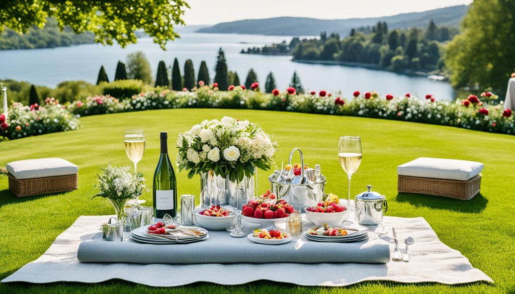 luxury pop-up picnic