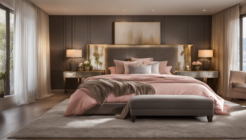 romantic bedroom lighting