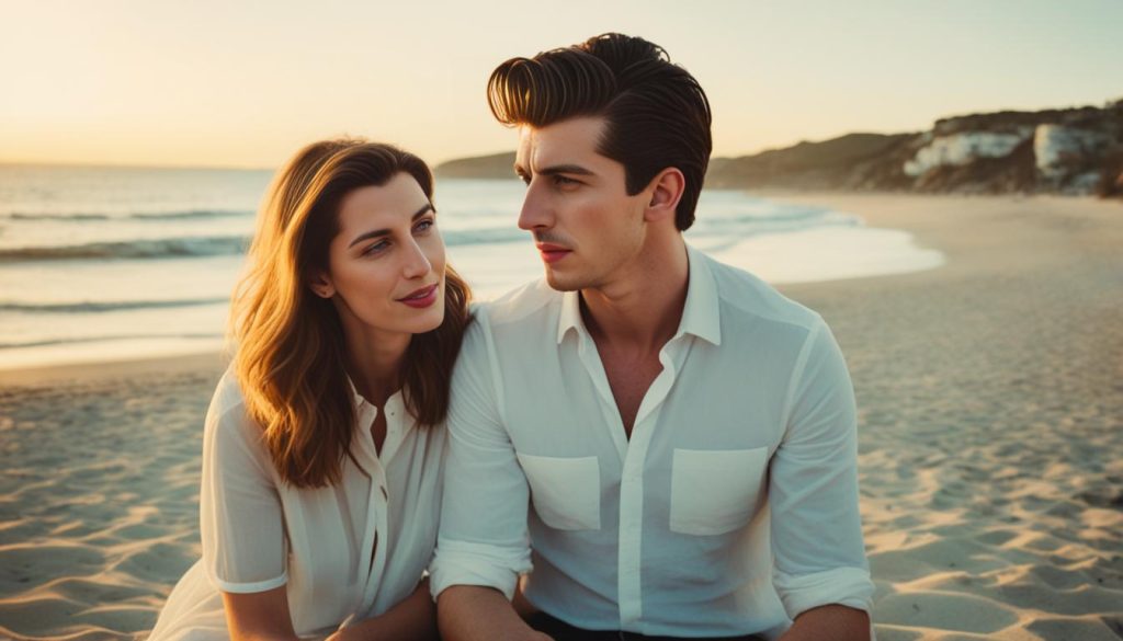 Alex Turner and Louise Verneuil