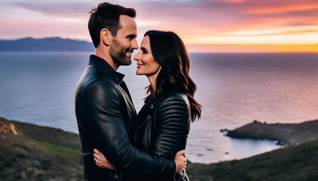 Courteney Cox and Johnny McDaid Courteney Cox and Johnny McDaid