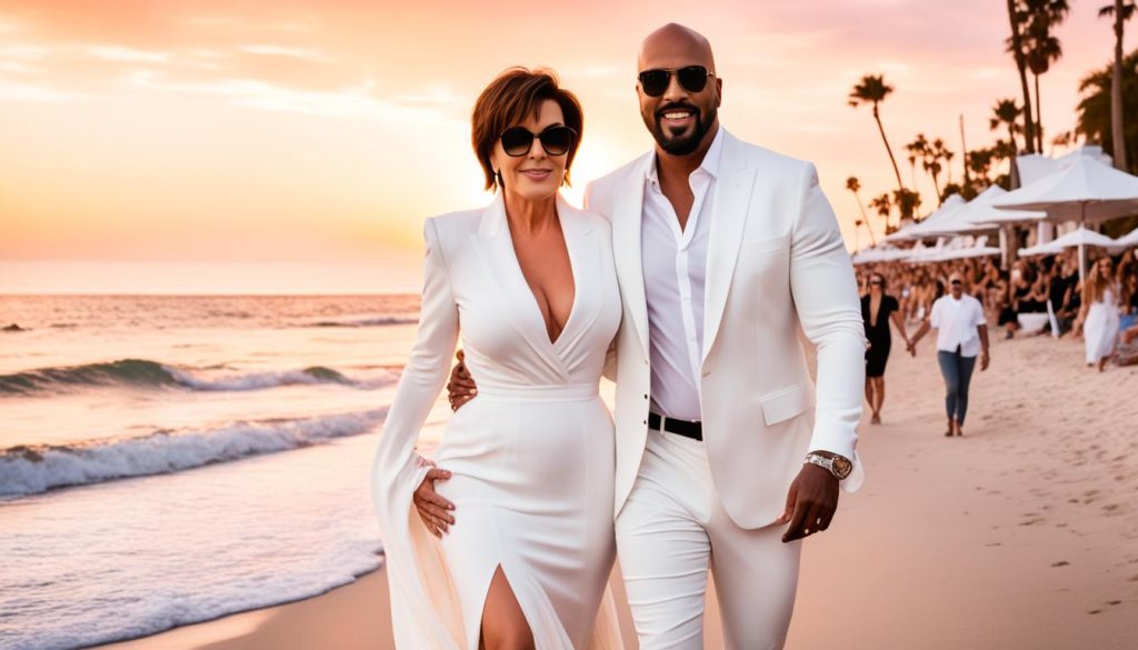 Kris Jenner and Corey Gamble Kris Jenner and Corey Gamble