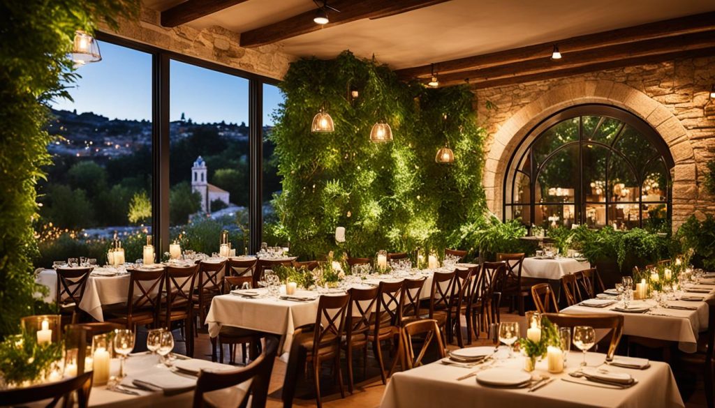 romantic Mediterranean restaurant romantic Mediterranean restaurant