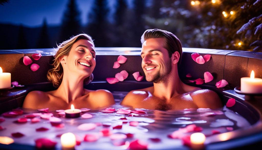romantic spa getaway