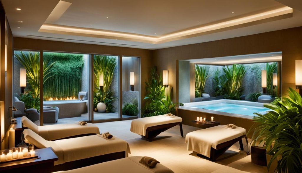 spa facilities at calcot & spa