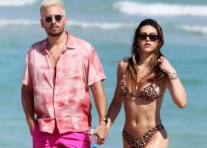 Amelia Hamlin and Scott Disick