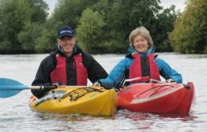 Kayaking on Regent's Canal