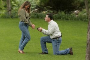 A Romantic Picnic Proposal