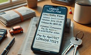 11. “You Owe Hundreds in Fines”