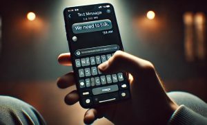 3. “We Need to Talk”