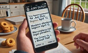 8. “You’ve Been Summoned for Jury Duty”